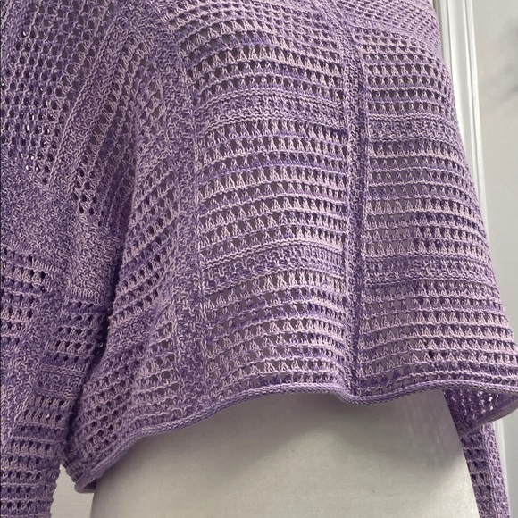 Lavender Knit Women's Sweater - Picture 4 of 11